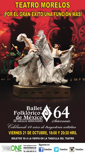 Ballet Folklórico de Amalia Hernández (Toluca 2016)