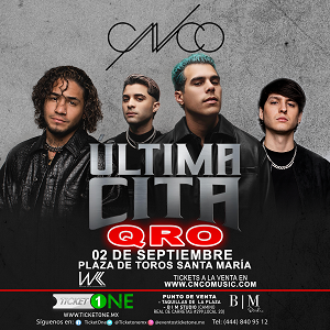 CNCO - Ultima Cita Tour (QRO 2023)