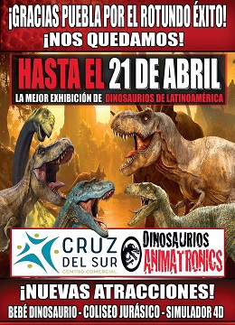 Boletos | Dinosaurios Animatronics Recargados (Puebla 2019) | TicketOne