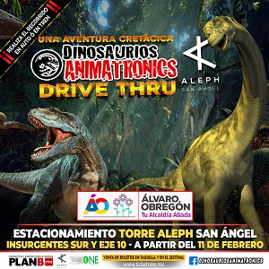 Boletos | Dinosaurios Animatronics Drive Thru (San Ángel CDMX). | TicketOne