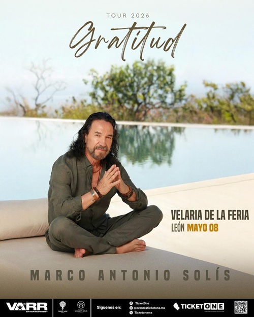 Marco Antonio Solis Tour Gratitud (León 2026)